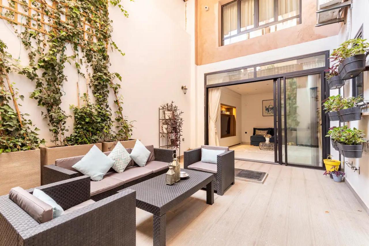 Loft Duplex Familial 200M2 Neuf - Centre Gueliz Apartment Marrakesh Luaran gambar