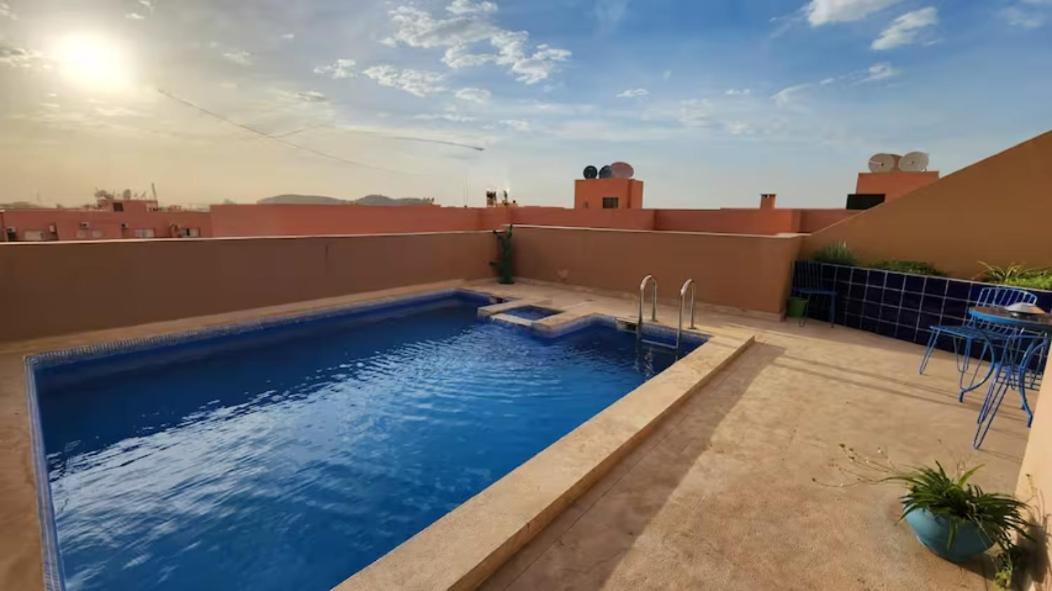 Loft Duplex Familial 200M2 Neuf - Centre Gueliz Apartment Marrakesh Luaran gambar